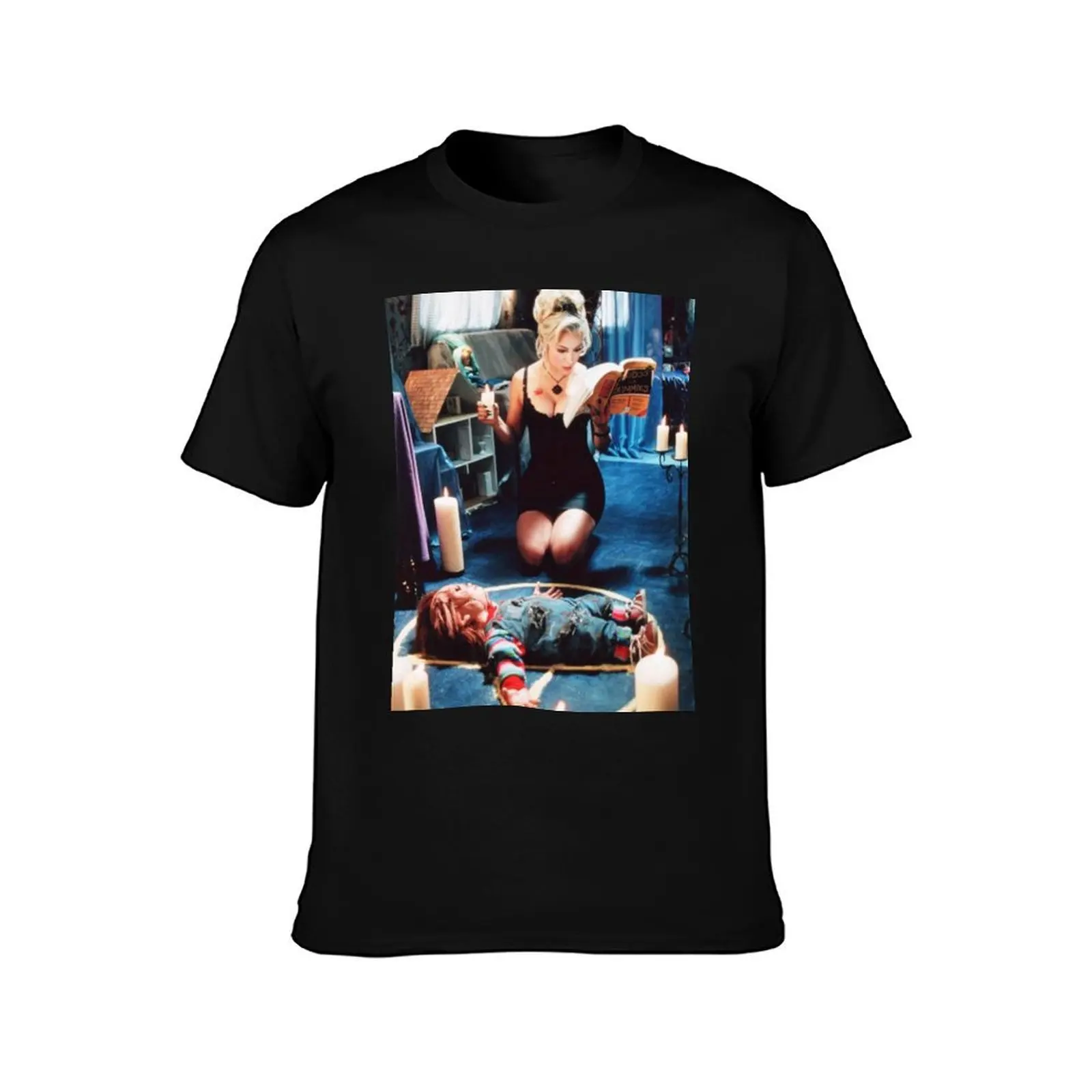 Exiling Chucky Doll Demons T-Shirt Stylish Graphic Short Sleeve Top T-Shirt