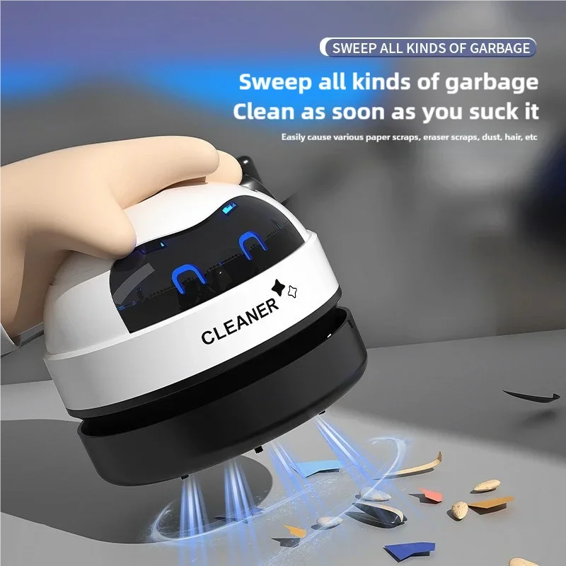 USB Electric Desktop Vacuum Cleaner Mini Home Keyboard Dust Cleaner Portable Long Life Car Vacuum Cleaner Gift Sets