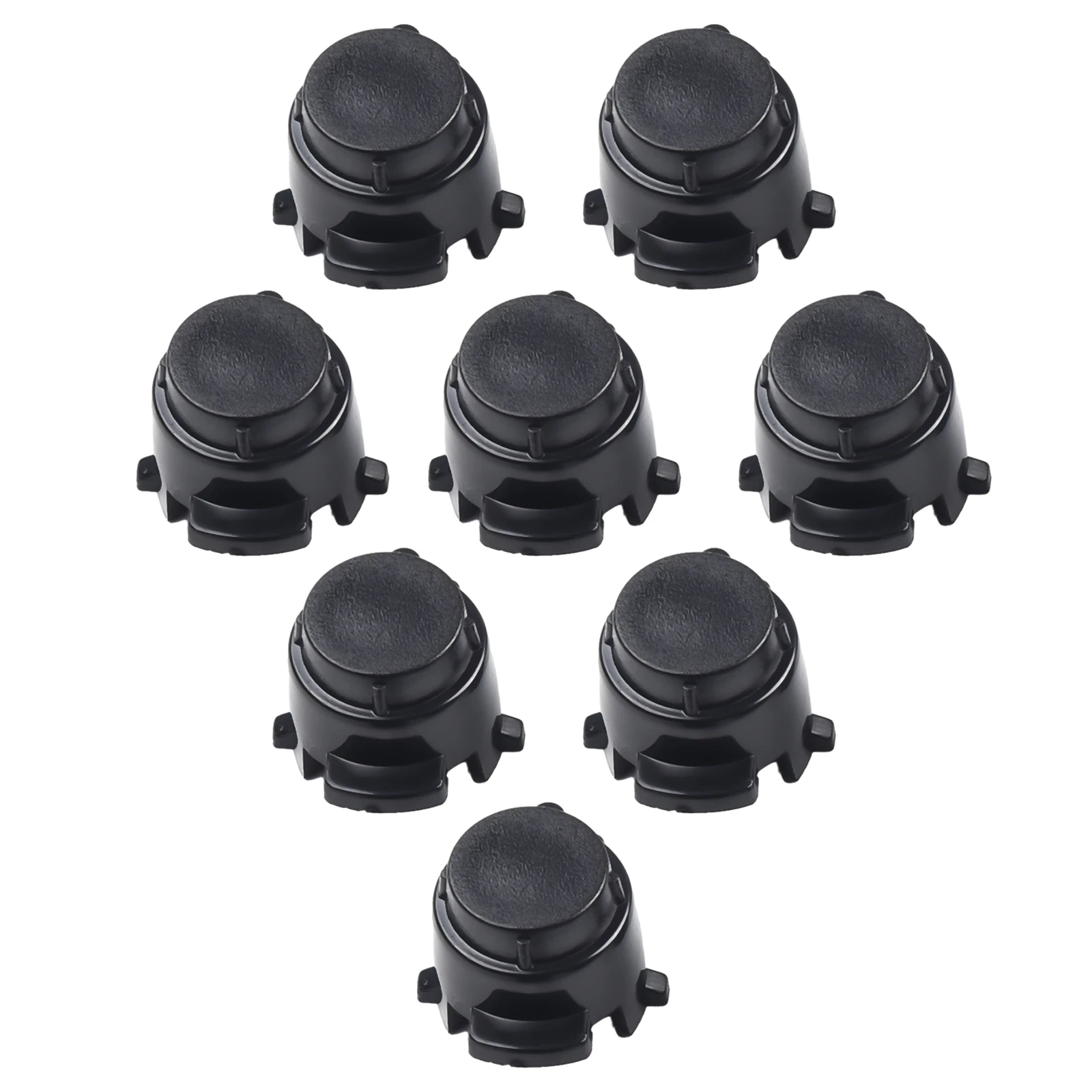 Direct Replacement 8Pcs Parking Sensor Covers for Mercedes For Benz Models C300 CLS450 E450 GLC63 GLS580 Front Positioning