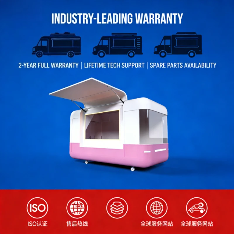 Customized Multipurpose Mobile Food Truck for Outdoor Events Best Selling Prefabricated Food Trailer With Modular Kitchen Design
