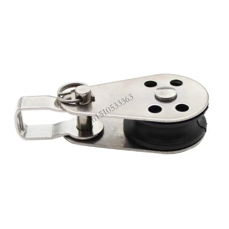 

Кабельный шкив 090E, блок шкива из нержавеющей стали 304, колесо шкива 25 мм для системы шкивов, оборудование для тренажерных