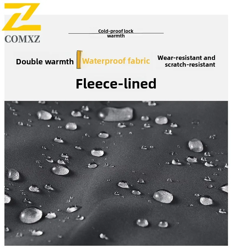 سترة قطن شحن للرجال 2025 إصدار جديد مع سترة مخملية سميكة مضادة للدفء البارد سترة تخييم شتوية للتزلج في الهواء الطلق