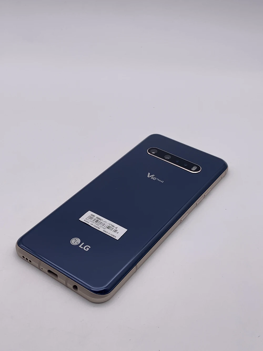 Imagem -03 - Thinq 5g Original Desbloqueado Único Sim 8gb Ram Mais 128 256gb Octa-core 64mp 6.8 5000mah Android 10 Nfc fm Qc4 Smartphone lg V60