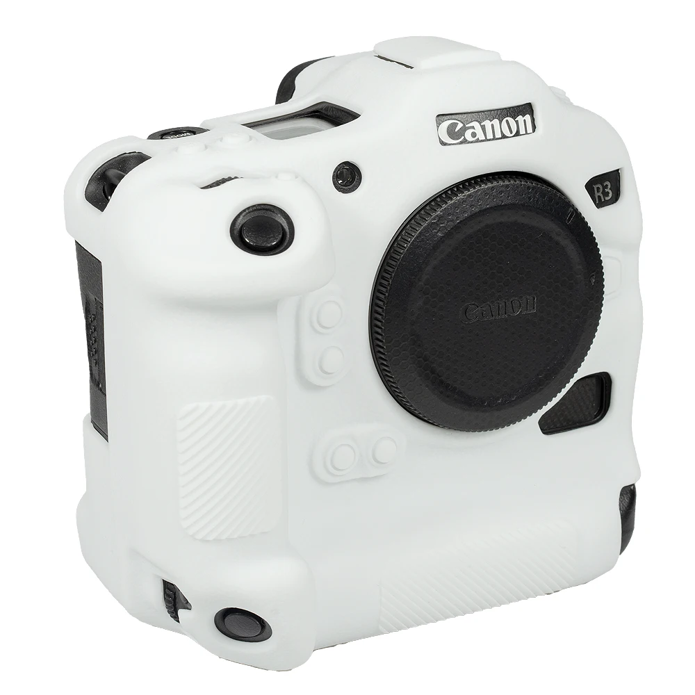 SETTO R3 Silicone Cover Rubber Silicone Camera Case Cover Skin for Canon EOS R3