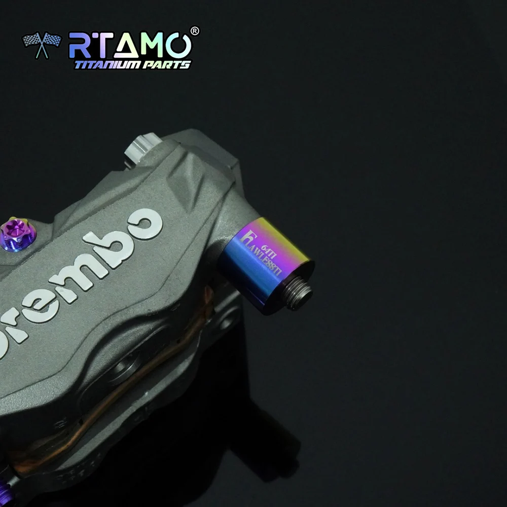 RTAMO Titan-Dichtscheibe M10x3/4/5/6/7/8/10/15/20 für Motorrad-Bremssattel 100mm C/C – Detail 2