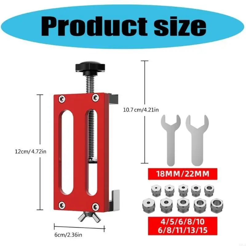 A9LA Portable Hole Positioning Assistant Positioning Tool for Efficient and Flexible Use in Workshops and Home Projects