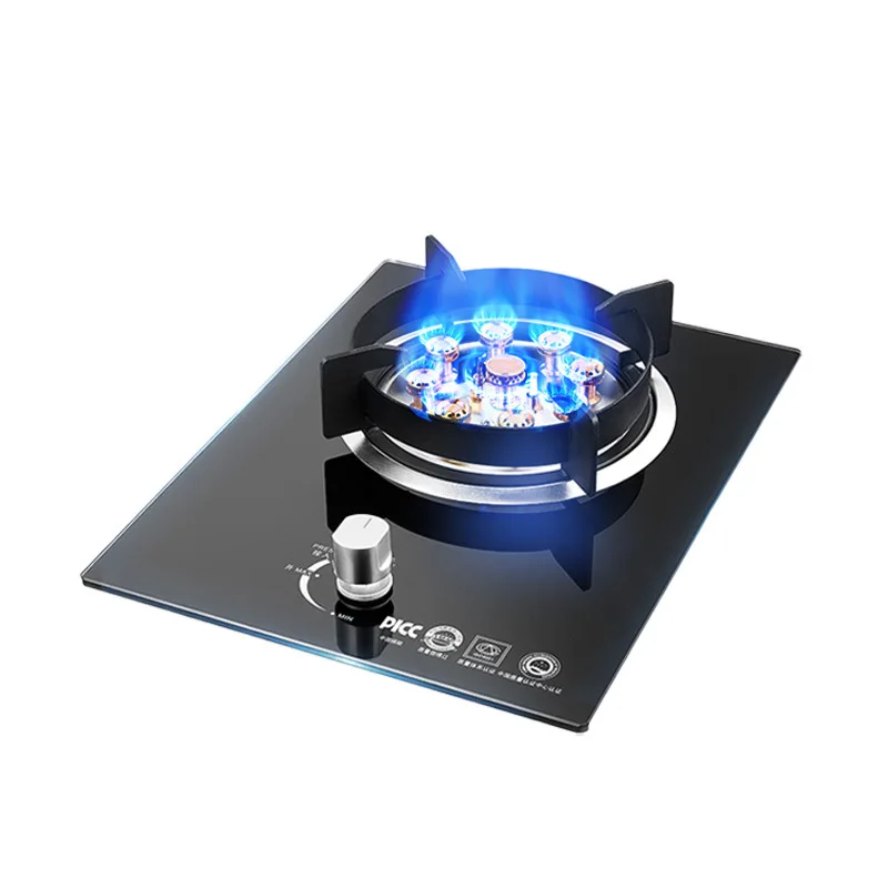 

Gas Stove Single Furnace Fierce Fire Stove Household Kitchenware Desktop Embedded Pipeline Natural Gas Filling Liquefied Gas