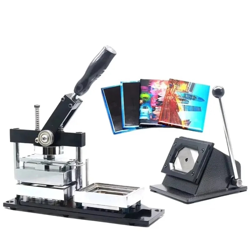 

Fridge Magnet Printing Machine Price Cheaper Magnet Making Machines 80*53 90*65 Magnet Making Machine with Different Sizes