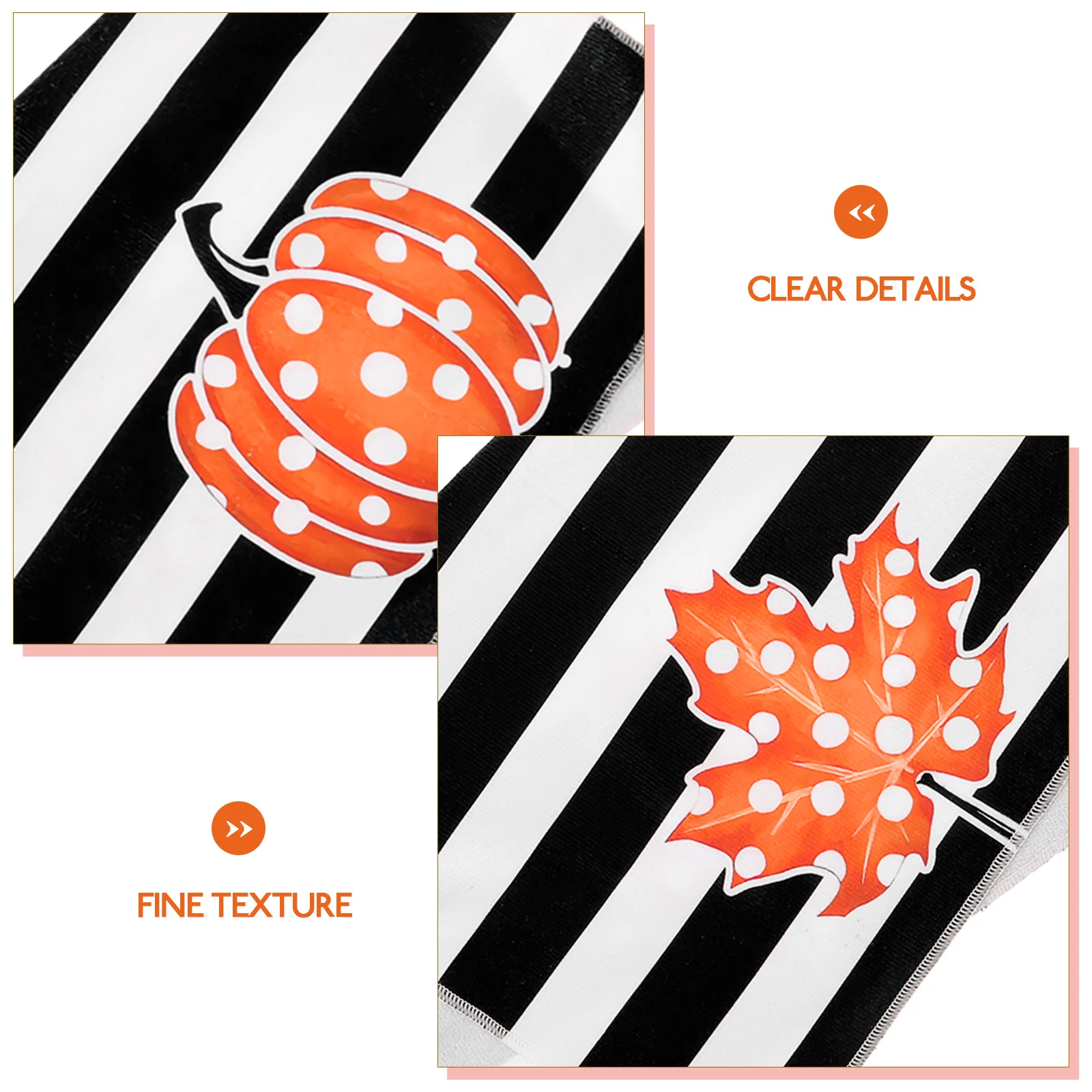 

2Pcs Fall Style Kitchen Dish Towels Microfiber Cleaning Cloths High Absorbent Dish Rags for Kitchen and Bathroom