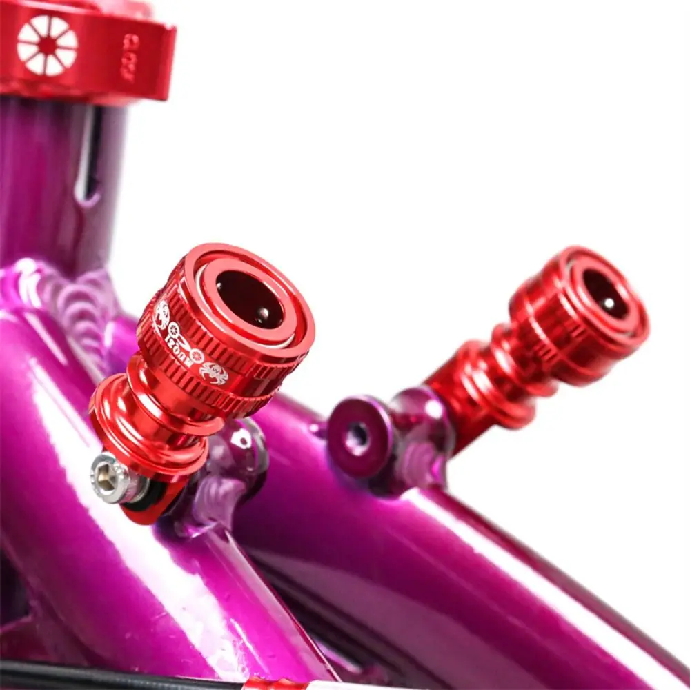 

Aluminum Alloy Quick Release Pedal Adapter Anti-rust Ultra-light Bicycle Frame Mounting Base Anti-corrosion Stable