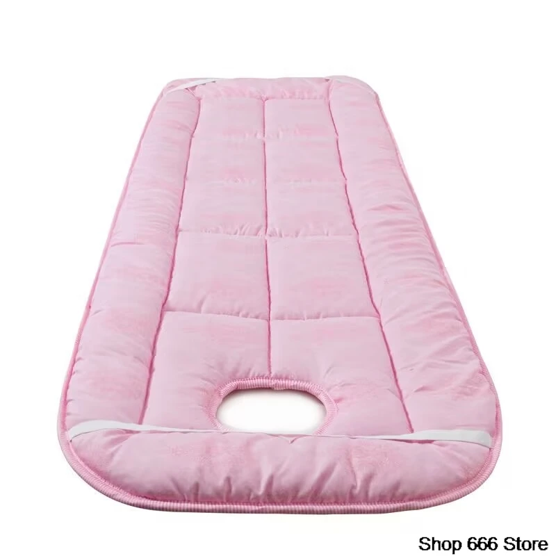 Solid Beauty Salon Massage Table Bed Sheet Skin-Friendly Massage Sheet SPA Treatment Bed Cover with Breath Hole 80x190cm