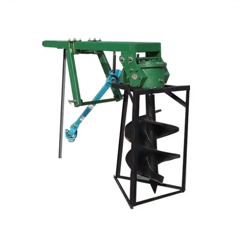 50hp 3 Point Soil Tractor Mounted Earth Auger Post Hole Digger Hand Earth Auger High Productivity