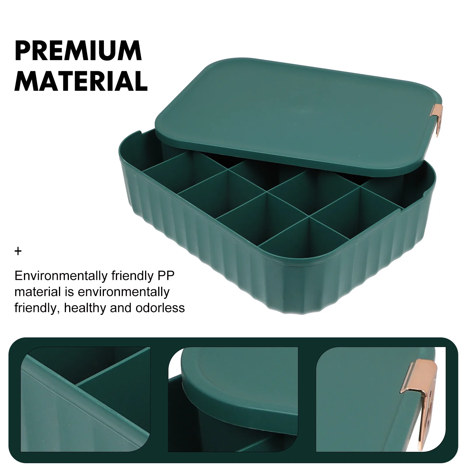 

1Pcs Drawer Style Sock Storage Box Underwear Organizer Case Creative Design Non Deformable Home Bedroom Dormitory Storage