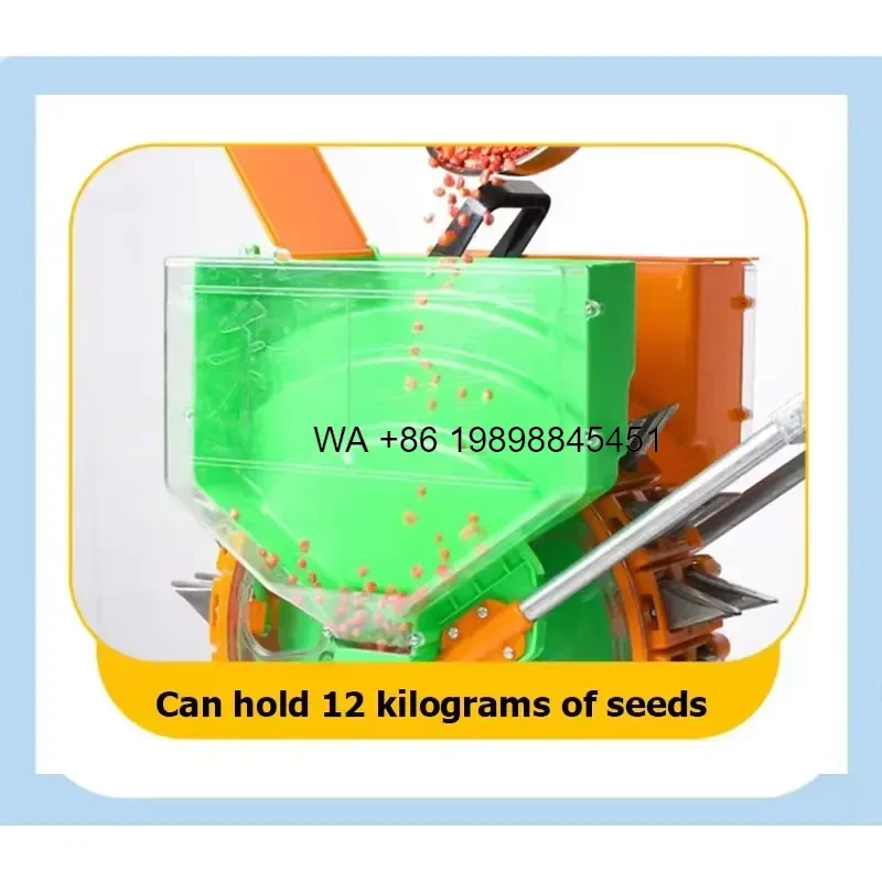 Wmwmnu Farm Hand Operated Seeding 20 Nozzle Precision Sower for Various Farm Seeds