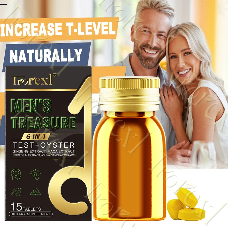 مكمل أويستر ماكا للرجال، يعزز Trt للرجال، يعزز الثقة الحميمة، تركيبة صحية للذكور تم اختبارها في الطرف الثالث #1