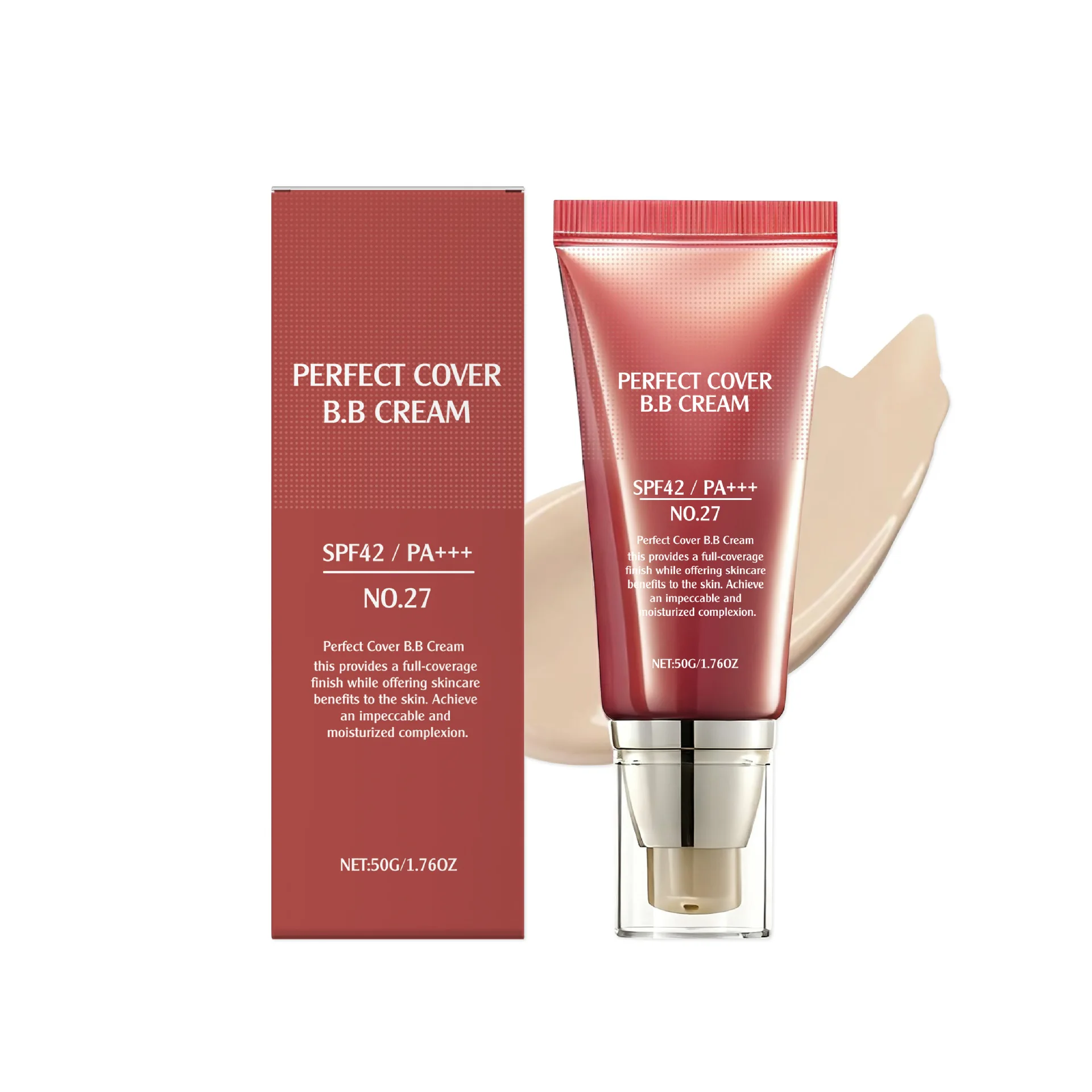 BB Cream Concealer Poriën Vlekkeloze vloeibare foundation Langdurige controle-olie-isolatie Concealer Makeups
