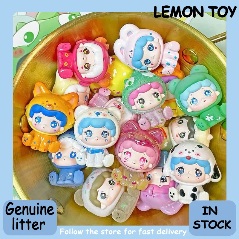 

Оригинальные игрушки Bop Toys: серия «Лесная сказка» — мини-фигурка в закрытой упаковке, полупрозрачная, для декора рабочего стола, модный тренд, подарок