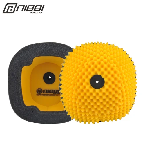 NIBBI Filtro de aire para motocicleta Cafe Racer Sportster Esponja de espuma Filtro para moto de cross