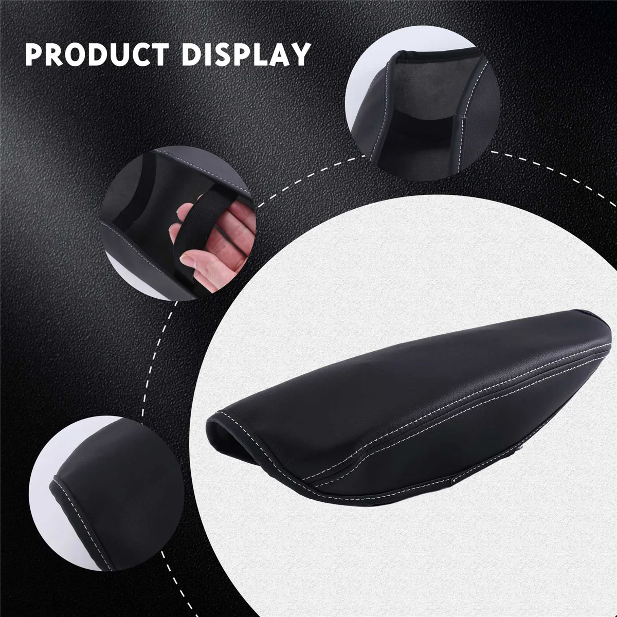 Car Center Console Armrest Cover Armrest Cushion Pad for Subaru Forester 2019 2020 2021 2022—L49A