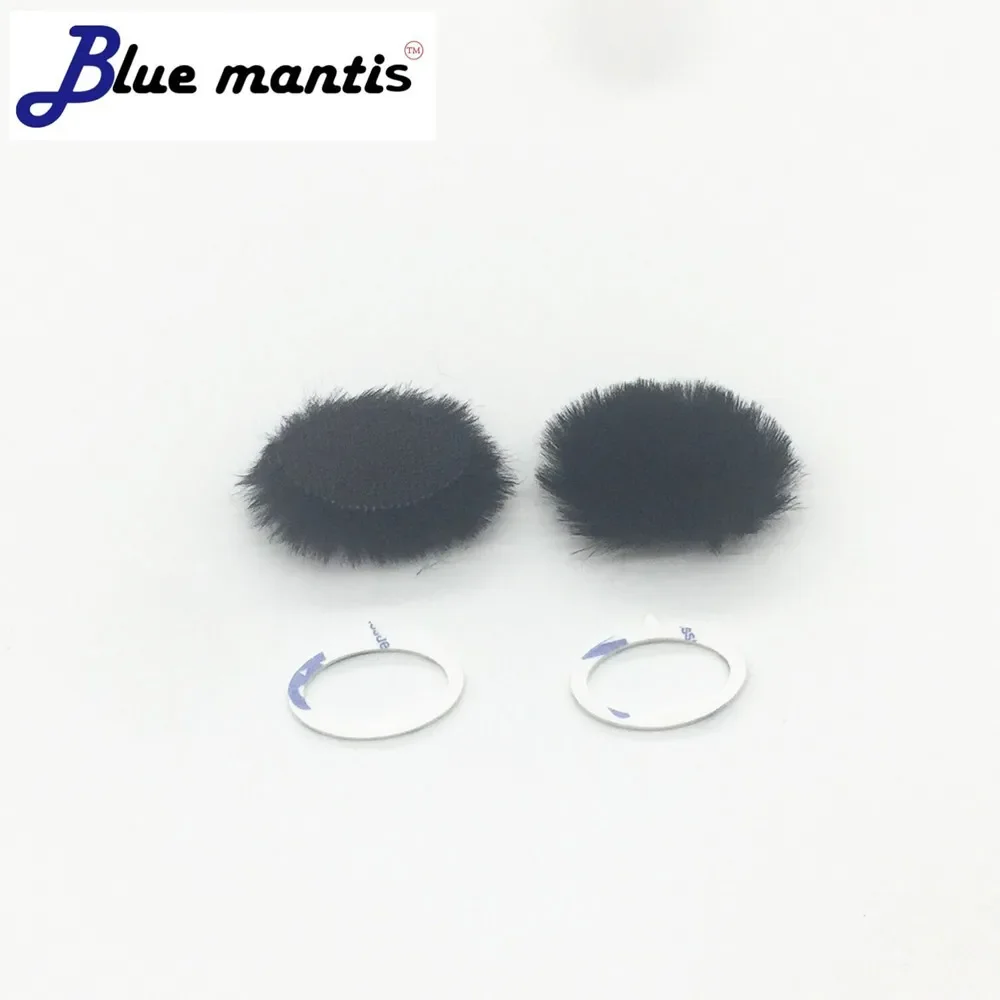 10PCS  Outside Furry Windshield Muffler For Canon G7x MarkII dead cat windscren Camera Microphone Cover For 7XMARK2 Blue Mantis