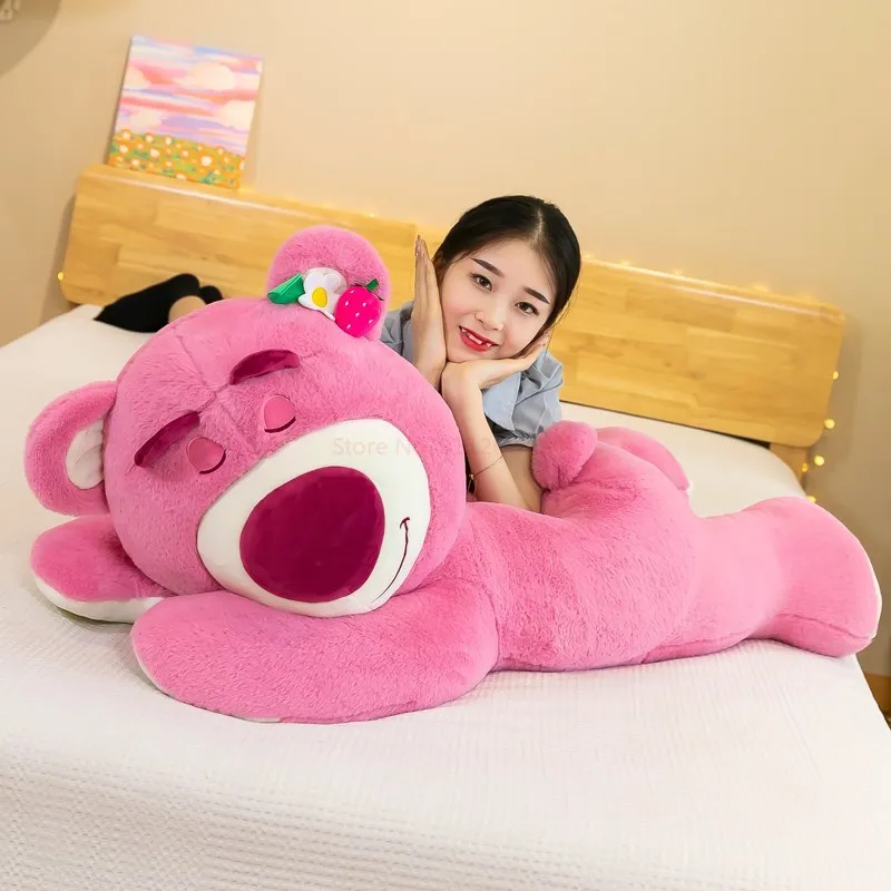 30cm Aoger Genuine Disney Cartoon Anime Toy Story 3 Lotso Bear Plush Toy Pillow Cute Lots-o-huggin Bear Plush Pillow Doll Toy