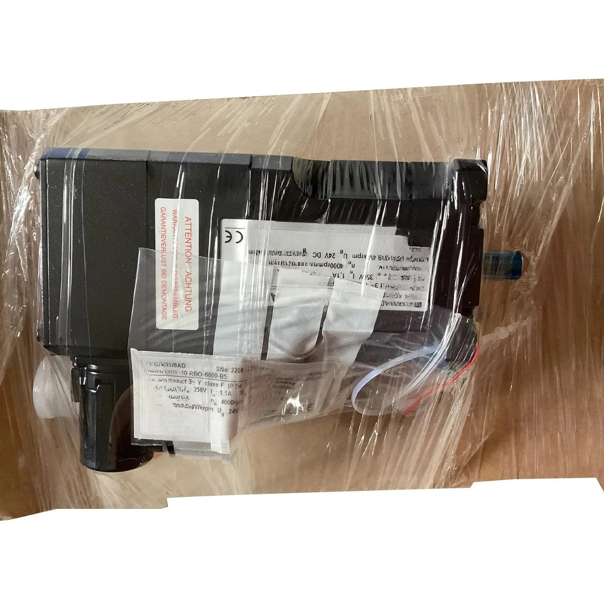 Nuevo y 100% Original, Motor Servo de Alto Torque Serie Dt4 A1393AD DT4-1-10RBO-6000-B5 A-M-K