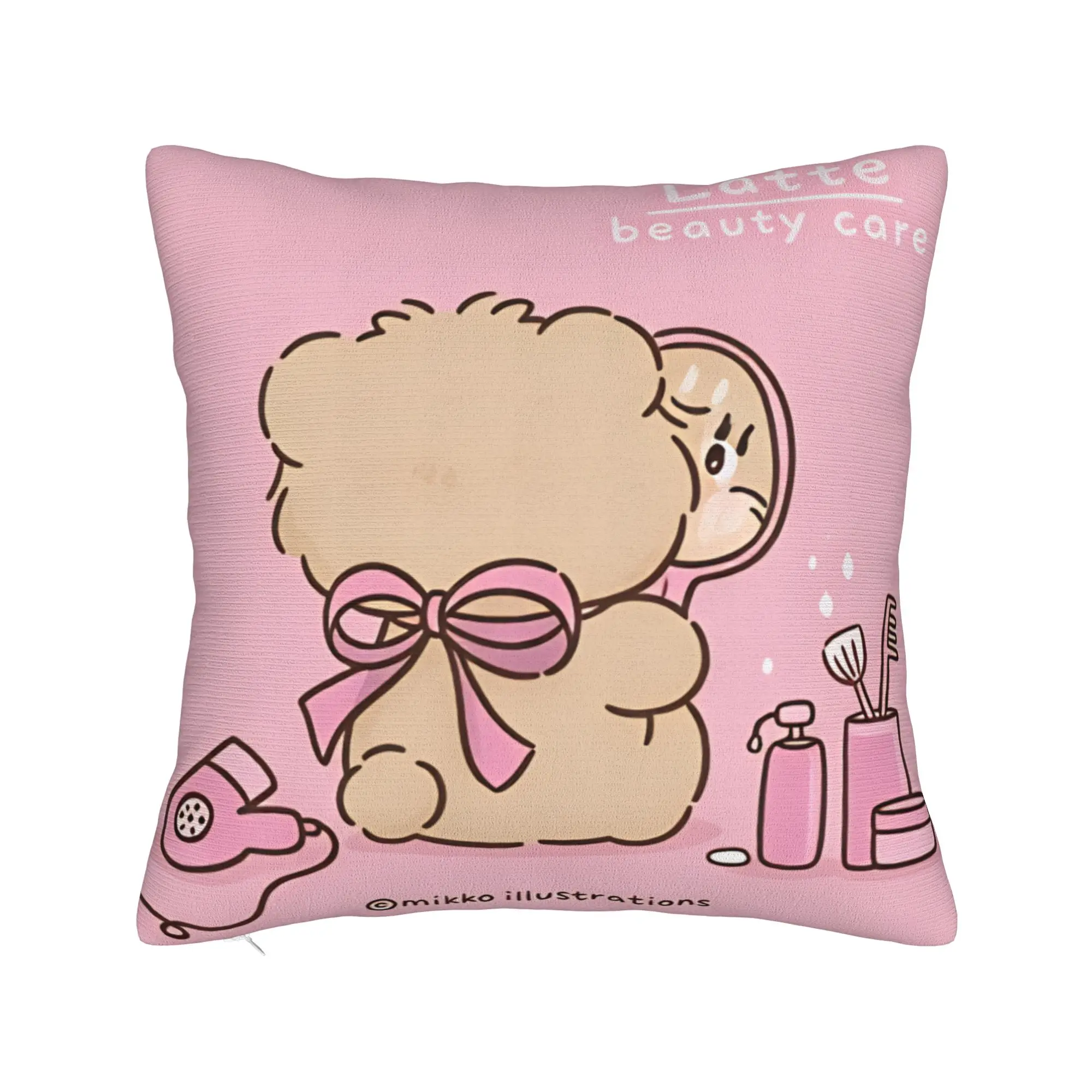 Mikkos Mousses Pillow Cover  Print Cushion Cover Morden Pillow Case For Sofa Couch Bed Living Room