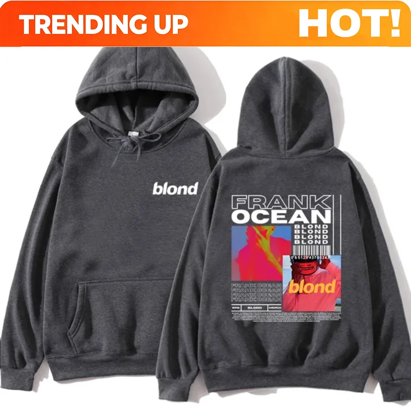 Sweat-shirt Frank Ocean Merch 2024, album Blonde, sweat-shirt à capuche, homme, hip-hop, automne/hiver, sweat-shirt, sweat-shirt à capuche