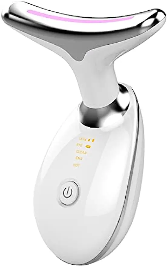 

Neck Face Firming Wrinkle Removal Tool, Double Chin Reducer Vibration Massager Wrinkles Appearance Removal and Skin Tightening