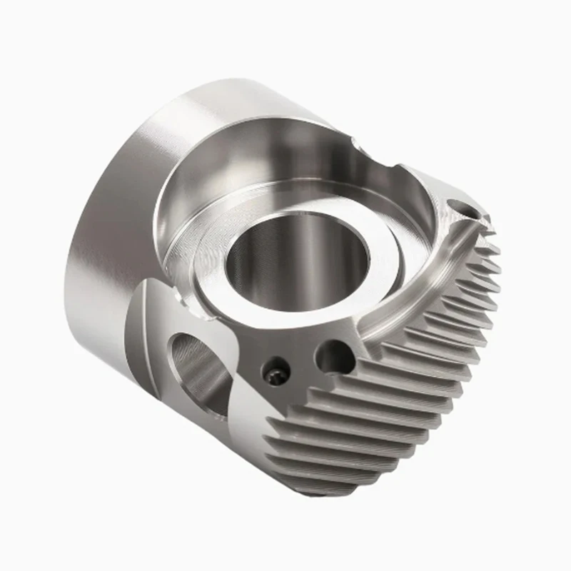 

Custom CNC Machining Services Stainless Steel Milling Metal Precision CNC Machining of Stainless Steel Gear Components