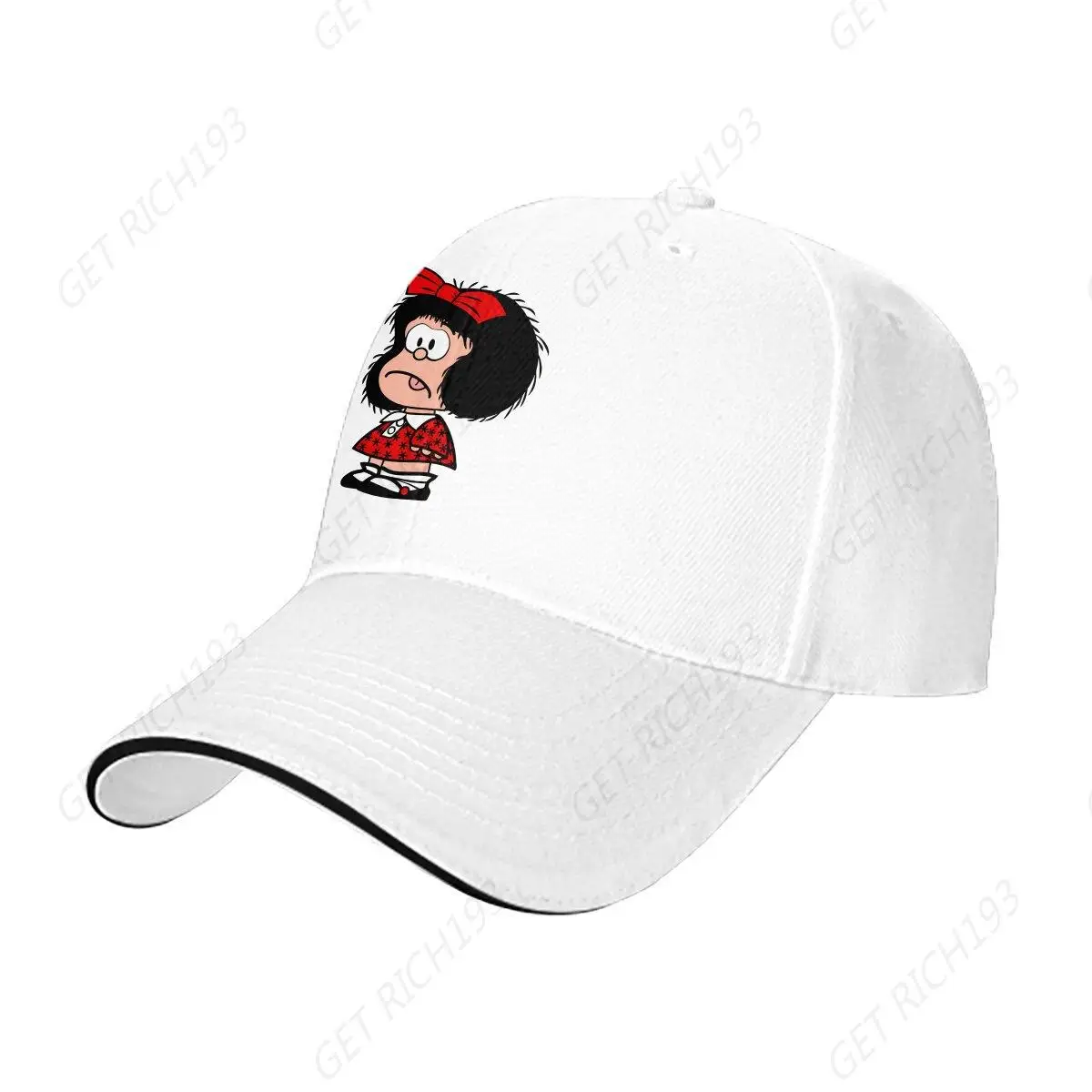 Summer Cap Sun Visor Quino Classic 2 Hip Hop Caps Mafalda Cartoon Cowboy Hat Peaked Hats