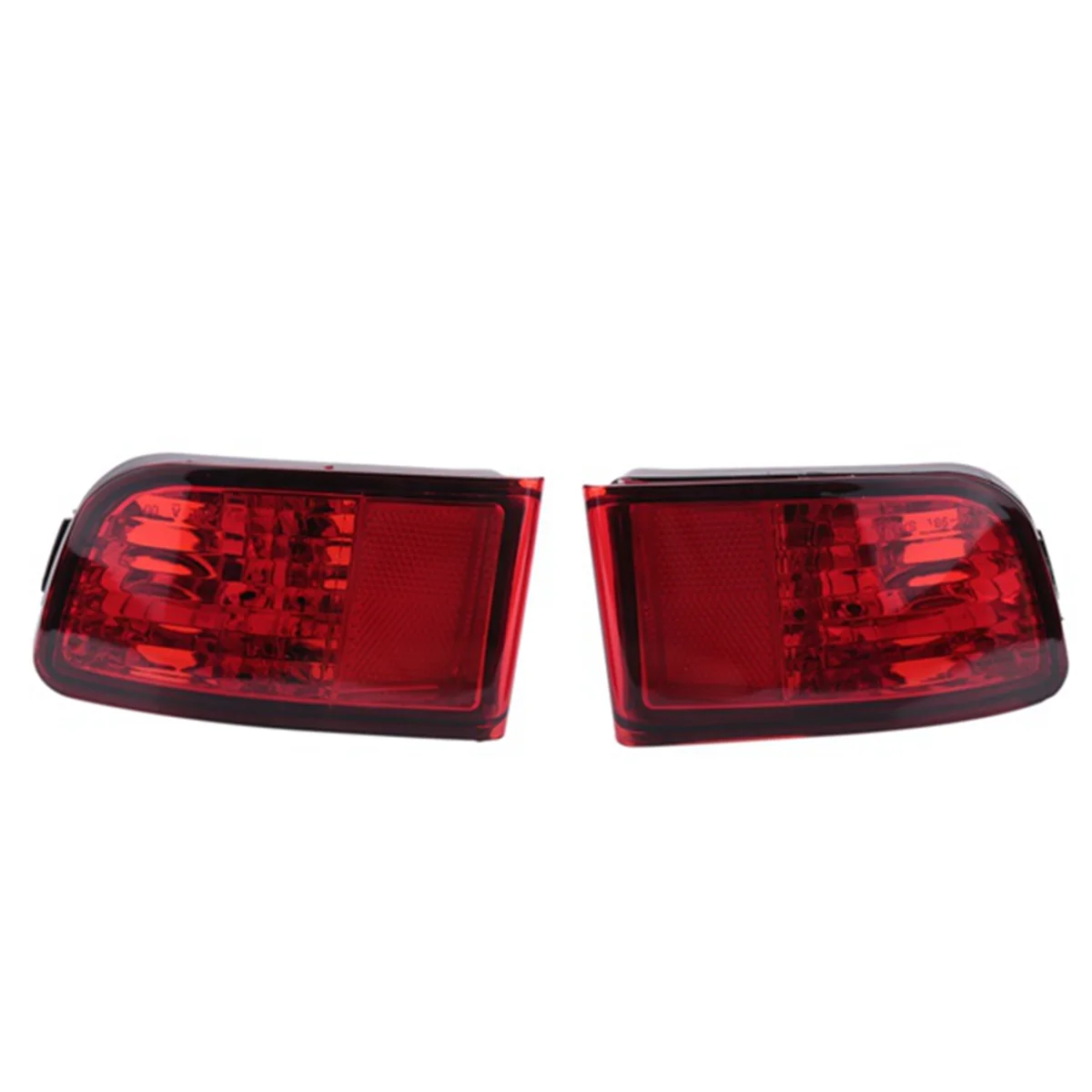 Car Rear Bumper Reflector Light Brake Fog Lamp for Land Cruiser Prado(J120) GRJ120 TRJ120 FJ120 2003 - 2009