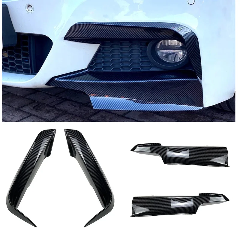 

Front Bumper Side Splitter Spoiler Kit For BMW F30 F31 F35 320i 328i 330i 335i 340i 316d 318d M Sport 2012-2019 Fog Lamp Cover