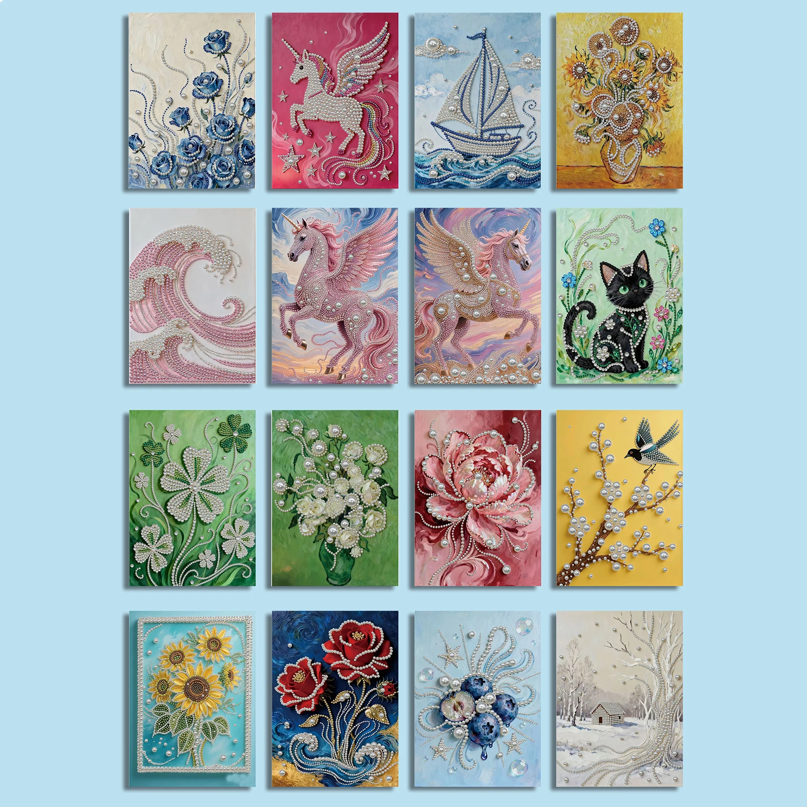 

Набор для творчества: Жемчужная живопись по точкам для взрослых и начинающих, декор для дома, картина из жемчужин с рамкой 30x40 см