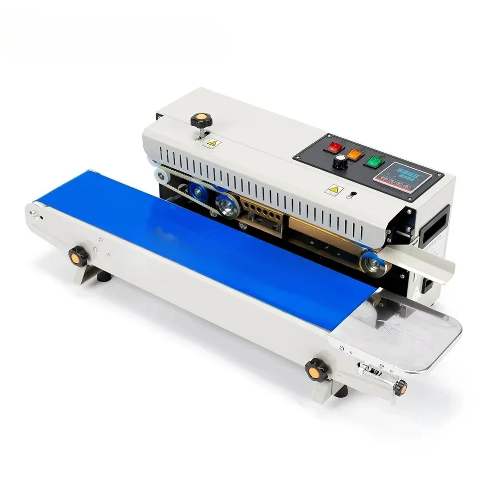 Moonpack FR900 Automatic Food Heat Continuous Bag Sealer for Plastic and Foil Bags Automatic Sealing Machine