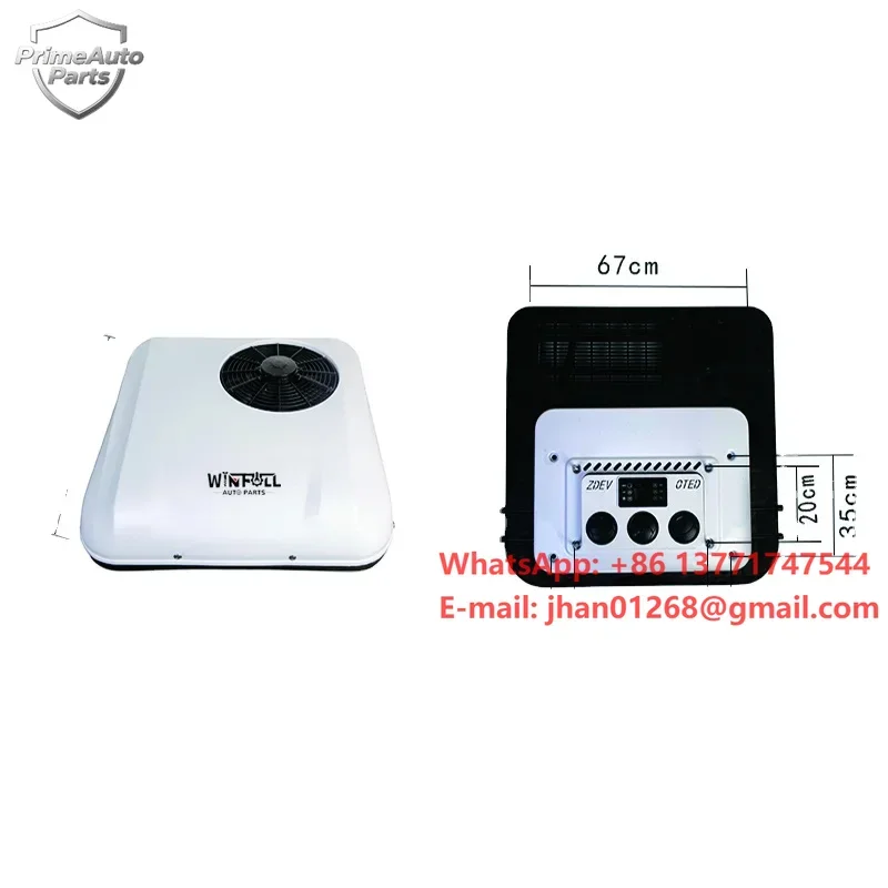 

12V 24V Truck RV Rooftop Mounted Parking Air Conditioning All in One Air Conditioner