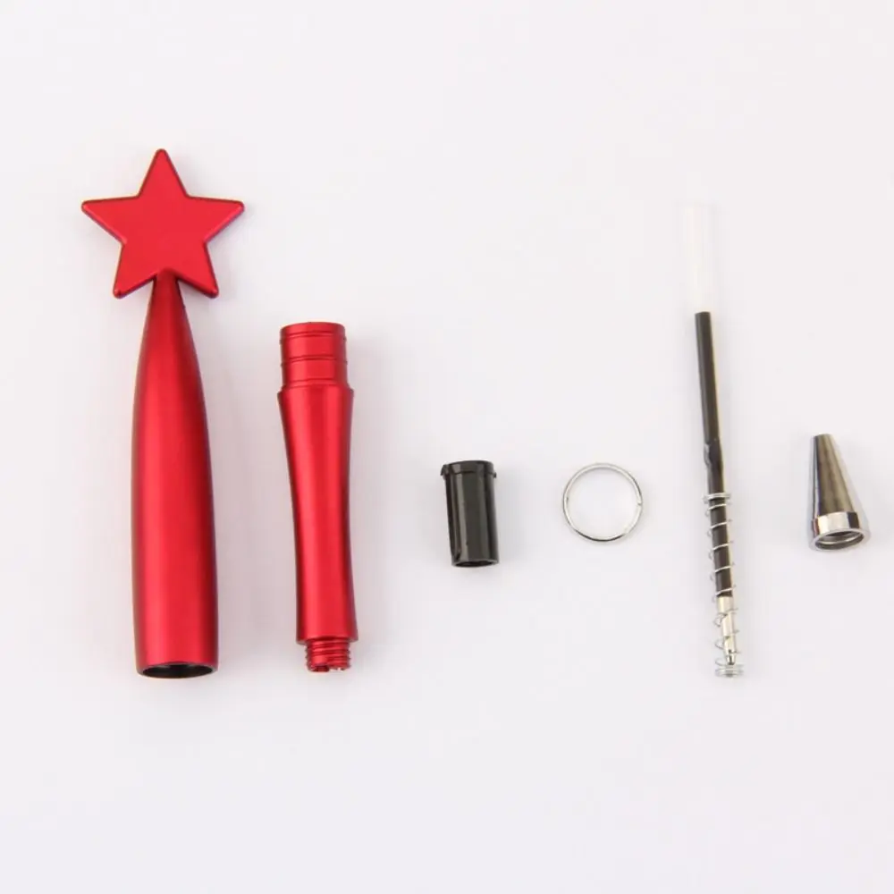 펜타그램 크리 에이 티브 볼펜 부드러운 귀여운 별 모양의 펜 오피스 문구 용품 젤 잉크 롤러 볼 펜 크리스마스 선물