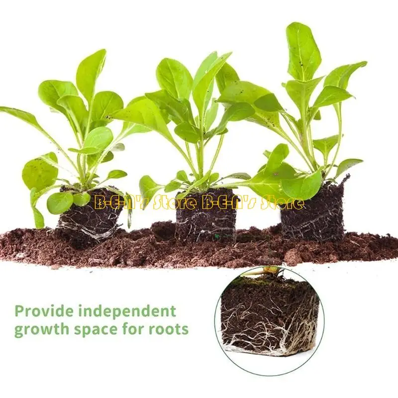 Y1AD Soil Blocker Manual Soil Block Maker for Garden Lawn Farm Indoor and Outdoor Use