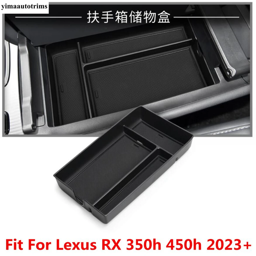 

Car Central Console Armrest Storage Box Organizer Holder Tray Interior Modification Accessories For Lexus RX 350h 450h 2023 2024