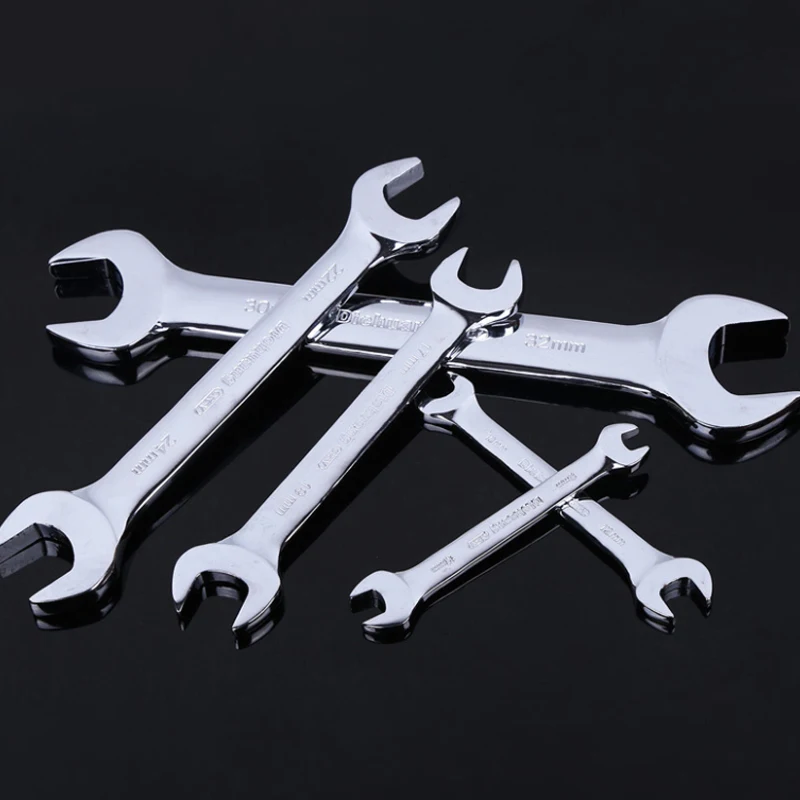 New 1 Pcs Open End Wrench Tool 5.5 6 7 8 9 10 11 12 13 14 Mm Combination Wrench Hex Spanner Wrench for Hex Nuts