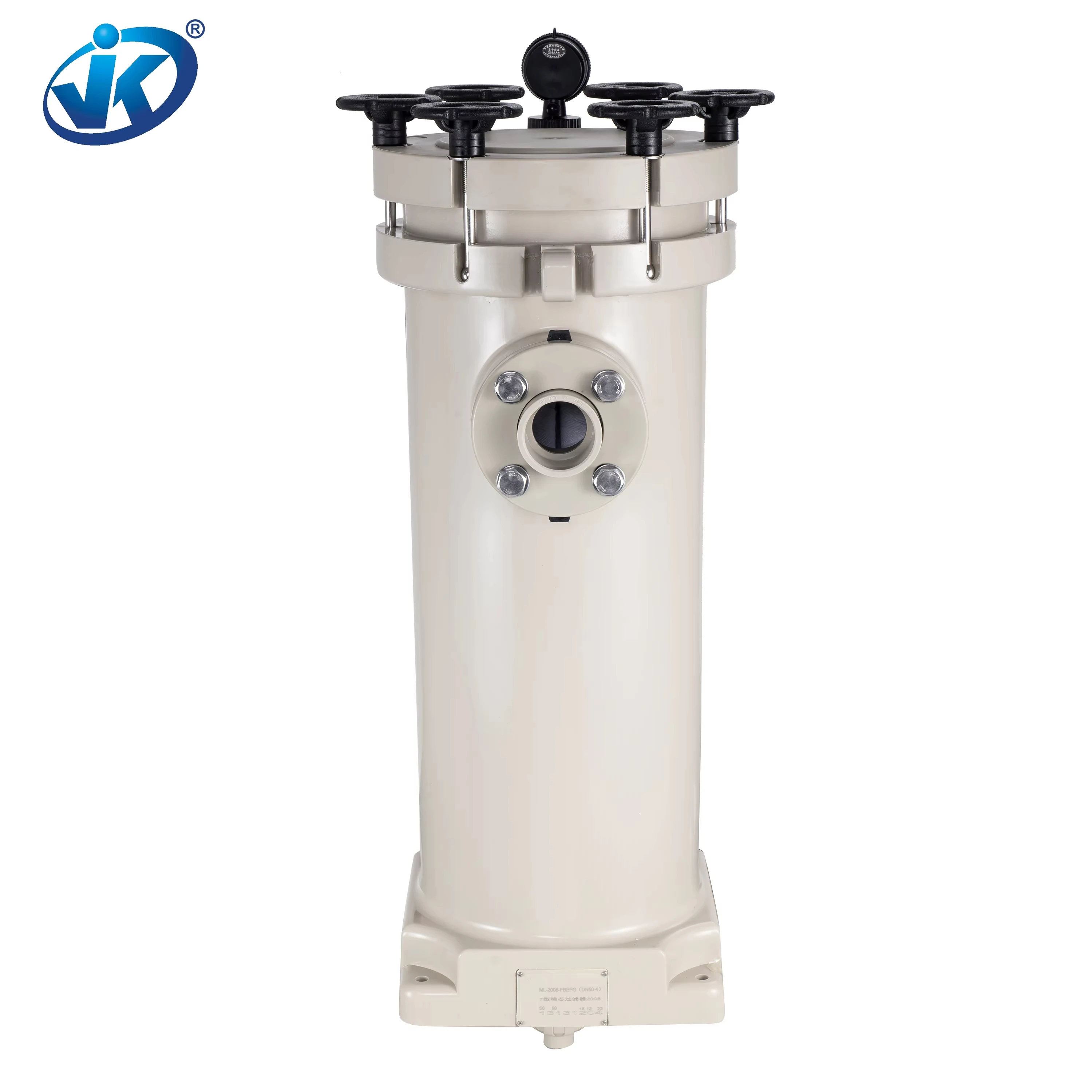 Factory Hot Sale High Efficiency Liquid Filtration Polypropylene Plastic Core Cotton Filter Housing Use for Industrial