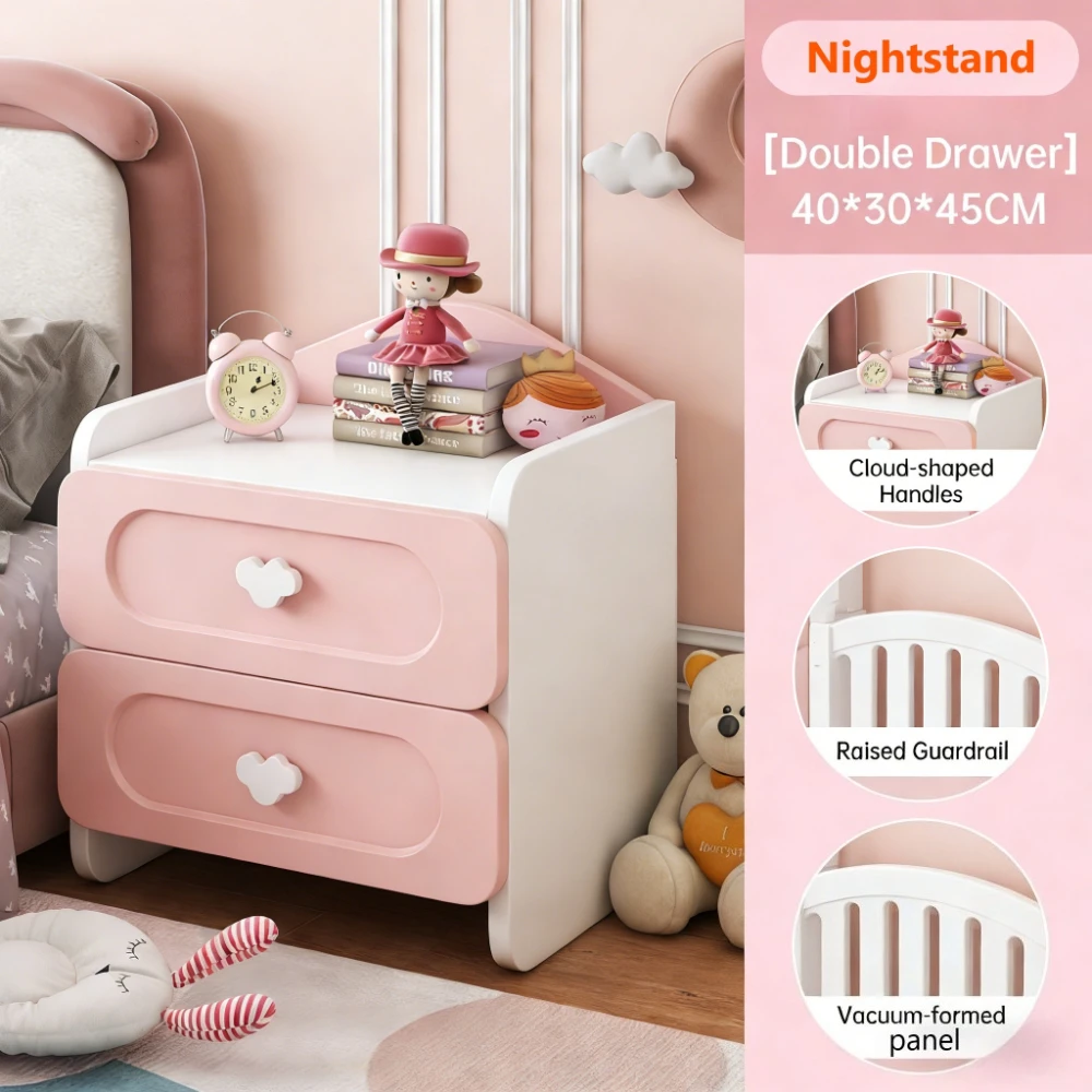 Modern Nightstand Bed Side Table Dressing Bedside Table Small Cabinet Sofa Tea Table Multifunctional