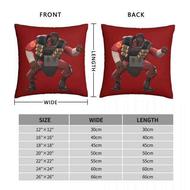 TF2 Demoman Schadenfreude Pillowcase Polyester Linen Velvet 
