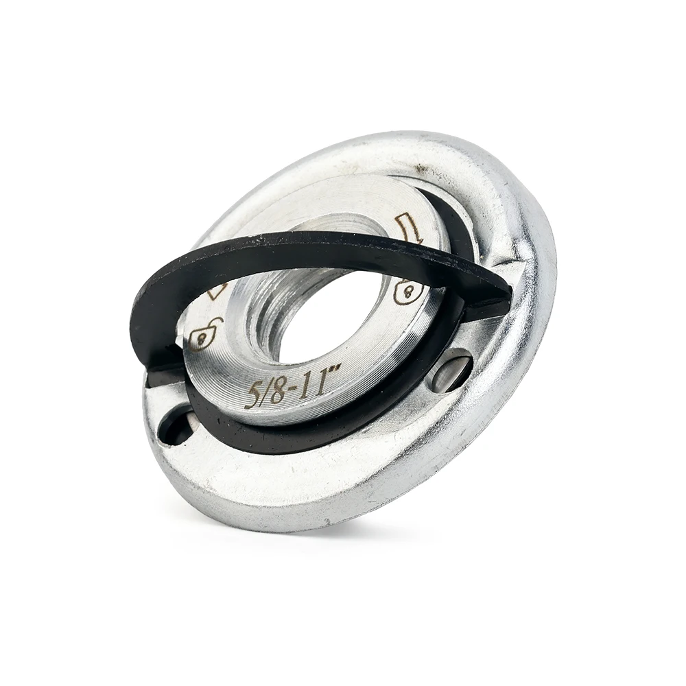 Tuerca con brida de liberación rápida Solidure para amoladora angular X-LOCK de rosca de 5/8 "-11 o M14, convertir y instalar hojas de sierra, discos de pulido