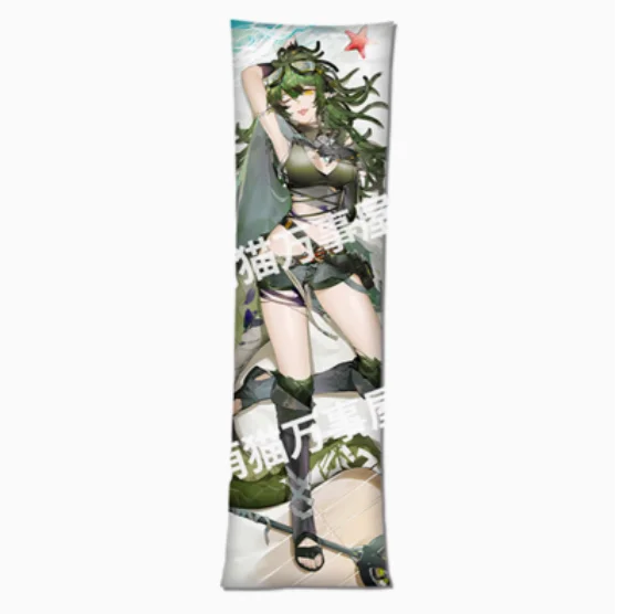 Anime Arknights Gavial De Onoverwinnelijke Sexy Dakimakura Knuffelen Lichaam Kussensloop Otaku Mannelijke Kussenhoes Beddengoed Geschenken Mm