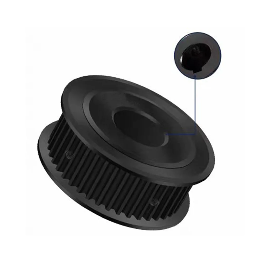 Polia dentada de aço htd 5m, roda síncrona 10t/12t/14t/15t/16t/17t/18t para largura da correia 10 ~ 25mm furo 5mm ~ 15mmtich 5mm