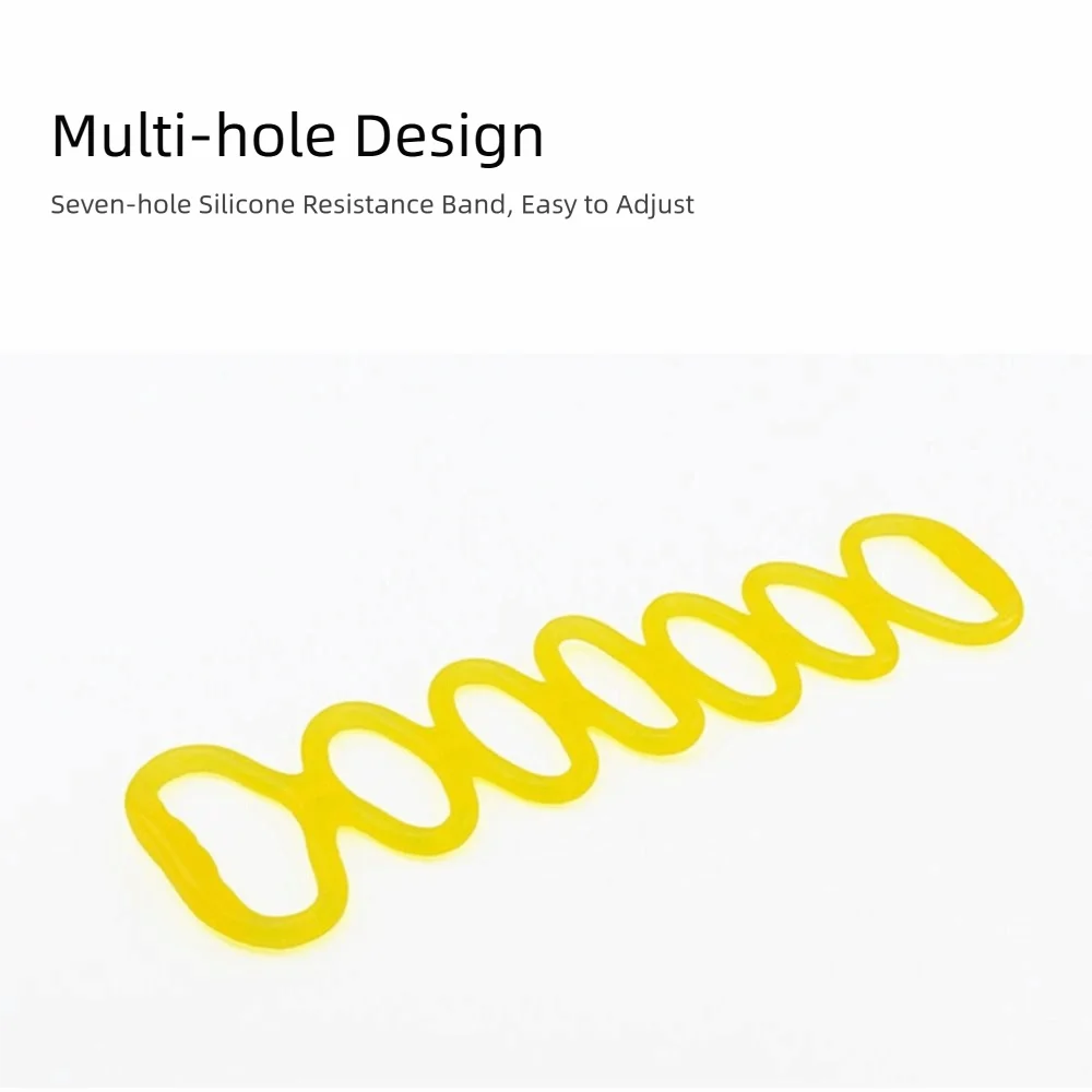 7 Ring Physical Stretch Resistance Band Flexible Portable Size Yoga Stretch Band Break-resistant Foldable