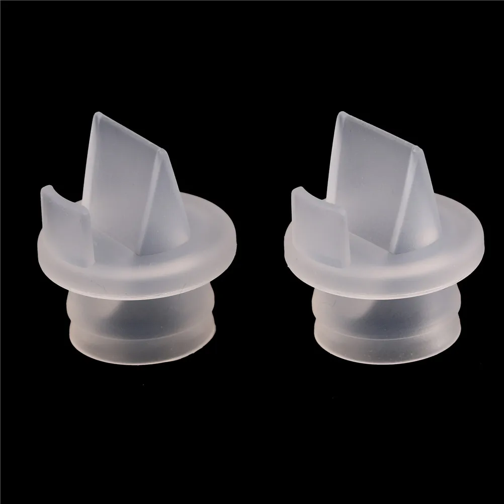 2PCS Duckbill Valve Breast Pump Parts Silicone Baby Feeding Nipple Pump