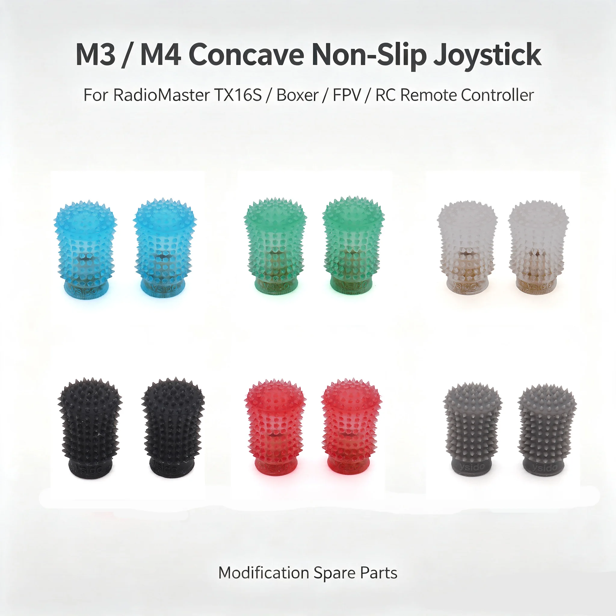 M3 M4 Concave Non-Slip Joystick Screw Rod for RadioMaster TX16S Boxer FPV RC Remote Controller Modification Spare Parts