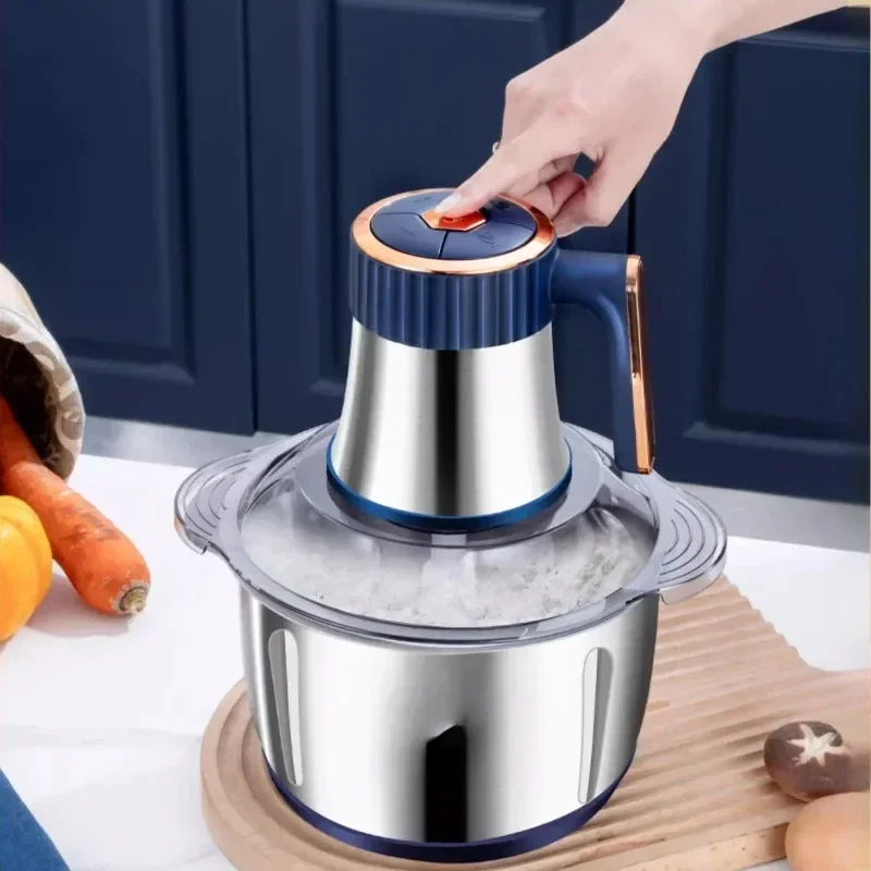 110V Electric Meat Grinder For Household Use Small Appliance  Multifunctional Automatic Meat Filling Machine